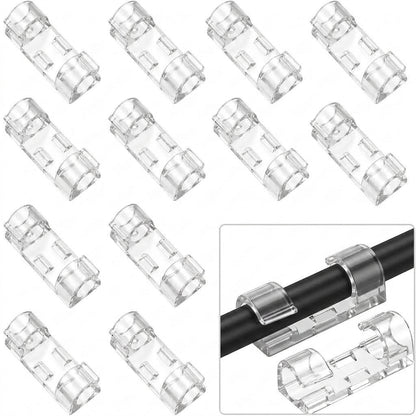 🔥 120PCS Self Adhesive Cable Management Clips