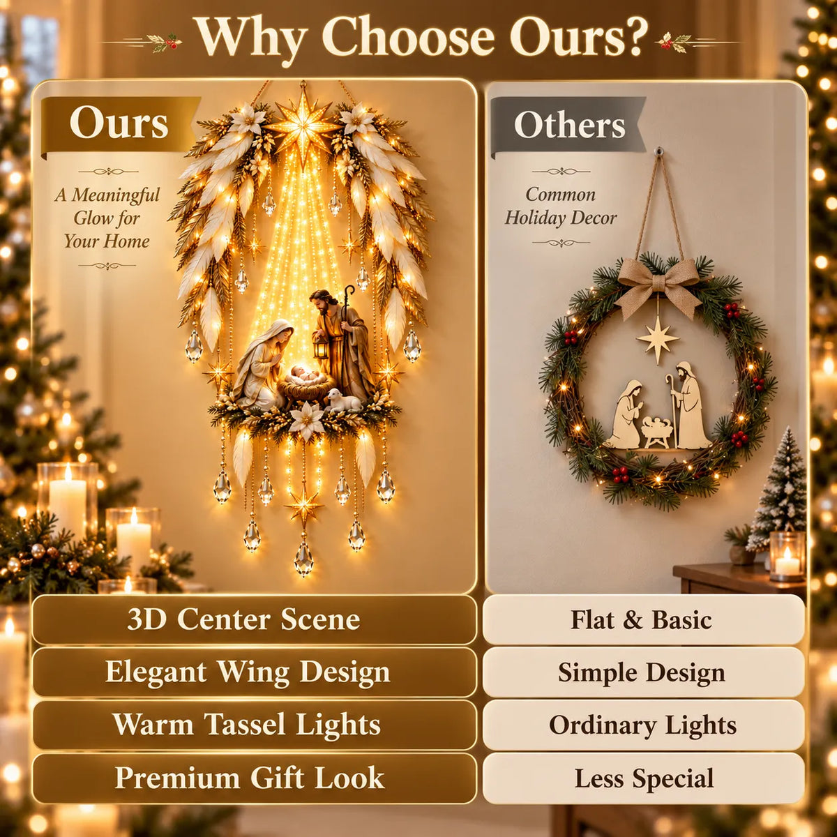 ✨ Wall Hanging | Meaningful Christmas Decor