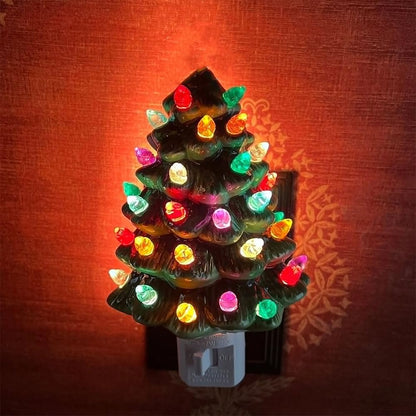 Christmas Tree Night Light, with ON/Off Switch for Bedroom Living Room Xmas Decor