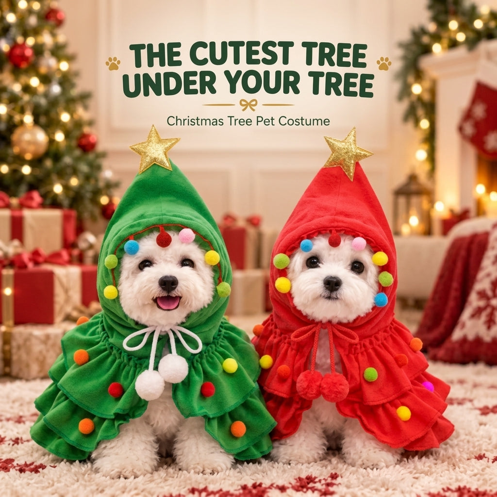 Christmas Tree Pet Costume
