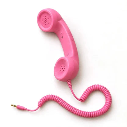 📞 Retro Phone Handset for Cell Phone