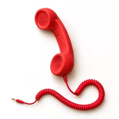 📞 Retro Phone Handset for Cell Phone